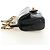 CHANEL Matelasse Chain Shoulder Pouch Lamb Skin 2way Black CC Auth 185439SAM Nero D'oro - vista 4