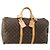 LOUIS VUITTON Borsa Boston Monogram Keepall 50 M41426 LV Auth 185599SAM Monogramma