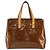 LOUIS VUITTON Borsa Monogram Vernis Reade PM Bronze M91146 LV Auth BA13463 Bronzo - vista 2