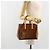 LOUIS VUITTON Borsa Monogram Vernis Reade PM Bronze M91146 LV Auth BA13463 Bronzo - vista 23