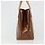 LOUIS VUITTON Borsa Monogram Vernis Reade PM Bronze M91146 LV Auth BA13463 Bronzo - vista 4