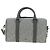 Borsa Boston Christian Dior Trotter Canvas 2way Grigio Argento Auth 184998SM Marrone - vista 2