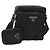 Borsa a Spalla PRADA Nylon Nero Argento 2VH112 Auth am11844SM