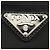 Borsa a Spalla PRADA Nylon Nero Argento 2VH112 Auth am11844SM - vista 23