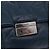 Bolso de Hombro con Cadena PRADA de Cuero Azul Plata Auth 186890V - vista 19