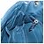Bolso de Hombro con Cadena PRADA de Cuero Azul Plata Auth 186890V - vista 23