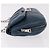 Bolso de Hombro con Cadena PRADA de Cuero Azul Plata Auth 186890V - vista 4