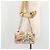 Borsa CHANEL Chain Double Flap Matelasse 25 in pelle Multicolor CC Auth 185767SM Multicolore D'oro - Ansicht 30