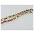 Borsa CHANEL Chain Double Flap Matelasse 25 in pelle Multicolor CC Auth 185767SM Multicolore D'oro - Ansicht 9