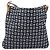 Céline Borsa a tracolla CELINE C Macadam Canvas Navy Silver Auth 186810A Argento Blu navy - vista 2
