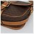 Céline Borsa a Spalla CELINE Macadam Canvas PVC Pelle Marrone Oro Auth 187771 D'oro - vista 10