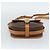 Céline Borsa a Spalla CELINE Macadam Canvas PVC Pelle Marrone Oro Auth 187771 D'oro - vista 9
