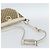 Borsa a Spalla GUCCI GG Canvas Beige Oro 204940 Auth ka4762 D'oro - vista 7