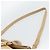 Borsa Miu Miu in pelle 2way Beige Oro Auth 187573 D'oro - vista 15