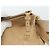 Borsa Miu Miu in pelle 2way Beige Oro Auth 187573 D'oro - vista 20
