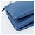 Céline Borsa a tracolla CELINE Trio in pelle blu e oro Auth 186131 D'oro - vista 11