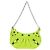 BALENCIAGA Borsa Chain Le Cagole XS in Pelle 2way Verde 695814 Auth 185356SAM - vista 2
