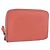 Hermès HERMES Azap Compact Wallet Leder Rosa Silber Authentisch 186172M Pink