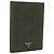 PRADA Funda de Agenda Day Planner Nylon Khaki Silver Auth 185858 Plata Caqui