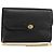 Borsa a Spalla con Catena Christian Dior in Pelle Nera e Oro Auth 187366 Nero D'oro