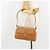 Borsa a Spalla Salvatore Ferragamo Gancini in Pelle Marrone Oro Auth 186271A D'oro - vista 22