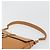 Borsa a Spalla Salvatore Ferragamo Gancini in Pelle Marrone Oro Auth 186271A D'oro - vista 8