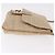 Bolso de hombro FENDI Zucchino Canvas Mamma Baguette Beige Oro Auth 186319A Dorado - vista 3