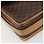 Céline Borsa a tracolla CELINE Macadam Canvas PVC Pelle Marrone Oro Auth ka4853 D'oro - vista 12