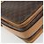 Céline Borsa a tracolla CELINE Macadam Canvas PVC Pelle Marrone Oro Auth ka4853 D'oro - vista 14