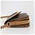 Céline Borsa a tracolla CELINE Macadam Canvas PVC Pelle Marrone Oro Auth ka4853 D'oro - vista 5