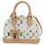 LOUIS VUITTON Monogram LV x TM Alma BB Hand Bag 2way White M13078 Auth 185039SM Bianco Monogramma - vista 13