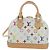 LOUIS VUITTON Monogram LV x TM Alma BB Hand Bag 2way White M13078 Auth 185039SM Bianco Monogramma - vista 2