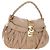 Bolsa de Ombro Miu Miu Matelasse de Couro 2way Rosa Ouro Auth 185581M Dourado