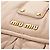 Bolsa de Ombro Miu Miu Matelasse de Couro 2way Rosa Ouro Auth 185581M Dourado - vista 23