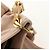 Bolsa de Ombro Miu Miu Matelasse de Couro 2way Rosa Ouro Auth 185581M Dourado - vista 32