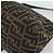 FENDI Zucca Canvas Mamma Baguette Shoulder Bag Black Brown Auth 185971SAM Marrone Nero - vista 17
