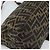 FENDI Zucca Canvas Mamma Baguette Shoulder Bag Black Brown Auth 185971SAM Marrone Nero - vista 18