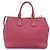 Borsa PRADA Vittero Dino Leather 2way Rosa Oro Auth 186115A D'oro - vista 2