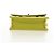 Christian Dior Cannage Miss Caro Chain Pouch in pelle di agnello verde e oro Auth 185907SM - vista 10