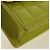 Christian Dior Cannage Miss Caro Chain Pouch in pelle di agnello verde e oro Auth 185907SM - vista 11