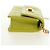 Christian Dior Cannage Miss Caro Chain Pouch in pelle di agnello verde e oro Auth 185907SM - vista 5