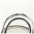 Borsa PRADA in pelle vernice 2way Argento Autentica 185901M - vista 15