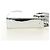 Borsa PRADA in pelle vernice 2way Argento Autentica 185901M - vista 4