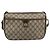 Borsa GUCCI GG Supreme Web Sherry Line in PVC Beige Oro 89 02 077 Auth 185911 D'oro - vista 2