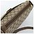 Borsa GUCCI GG Supreme Web Sherry Line in PVC Beige Oro 89 02 077 Auth 185911 D'oro - vista 6