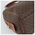Céline Borsa CELINE Macadam Canvas PVC Pelle Marrone Oro Auth 187766A D'oro - vista 11