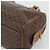 Céline Borsa CELINE Macadam Canvas PVC Pelle Marrone Oro Auth 187766A D'oro - vista 12