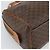 Céline Borsa CELINE Macadam Canvas PVC Pelle Marrone Oro Auth 187766A D'oro - vista 13