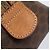 Céline Borsa CELINE Macadam Canvas PVC Pelle Marrone Oro Auth 187766A D'oro - vista 15