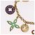 LOUIS VUITTON Porte Cles Chainne Pastille Key Holder Gold M66005 LV Auth 186176M D'oro - vista 2